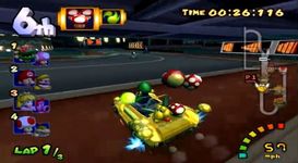 une photo d'Ã©cran de Mario Kart Double Dash sur Nintendo Gamecube